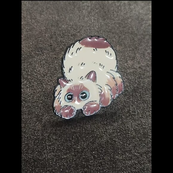Cat Spider Pin - Picture 1 of 2